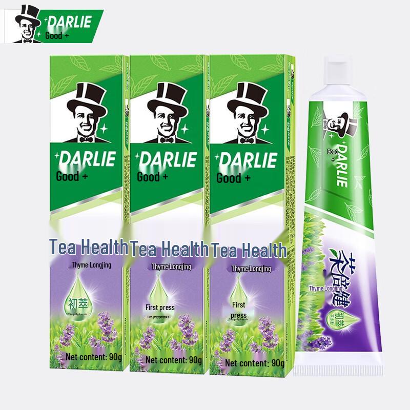 Darlie Tea Care Thyme Longjing Toothpaste 3-Pack