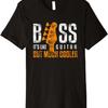 Bass Its Like Guitar But Much Cooler Bassist and Guitar Rock Premium T-Shirt