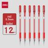 Deli 0.5mm Bullet Tip Cap Gel Pen