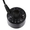 Mist Generator with 12 LEDs, Color Changing Ultrasonic Water Pond Atomizer, Humidifier with 12 LEDs, Ideal for Decorative Effects, Rock Garden, Founta
