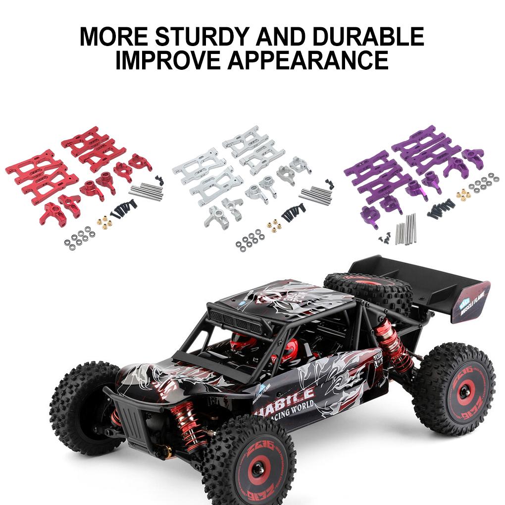 RCGOFOLLOW Front Rear Upper Suspension Arm Stable Rc Front Rear Upper Suspension Arm For 1/14 144001 On-Road Vehicles