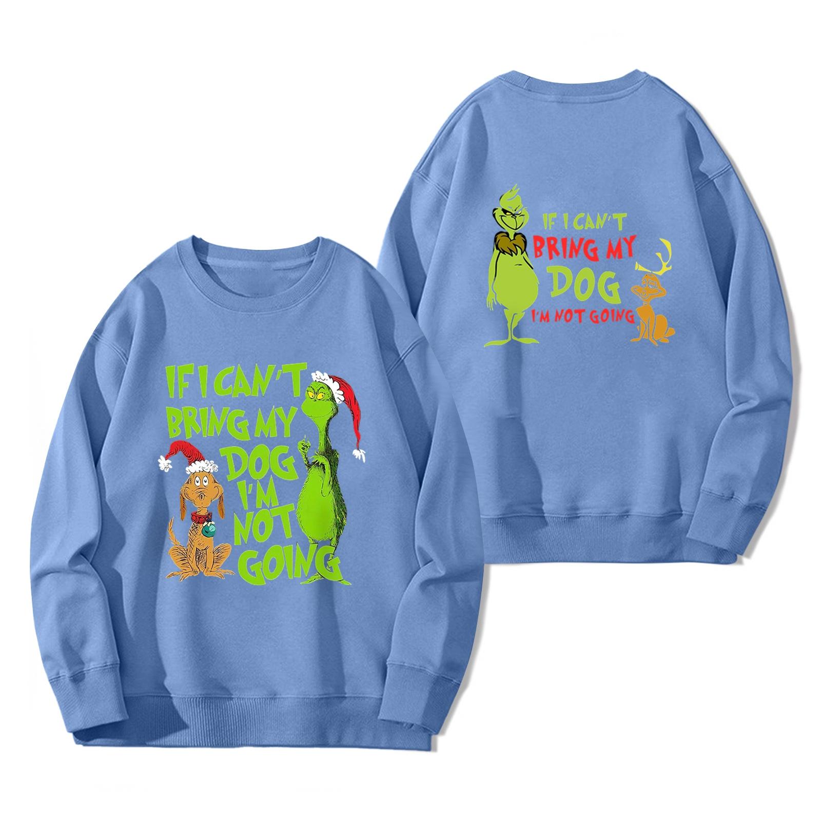 

Женский модный повседневный пуловер с длинным рукавом и принтом S