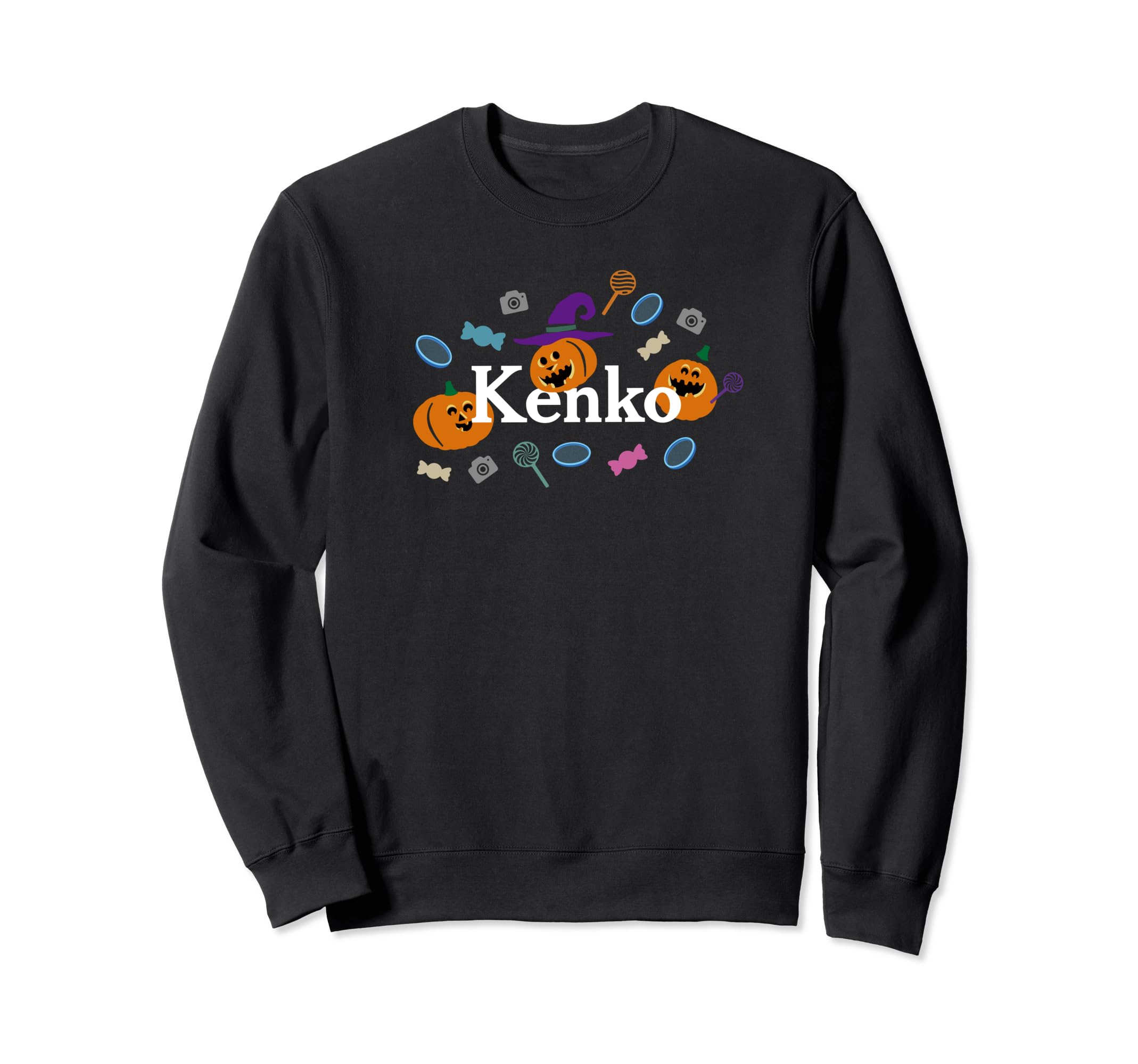 

Kenko Halloween Pumpkin is here! [Body Color: Black] [Back Design] Sweatshirt