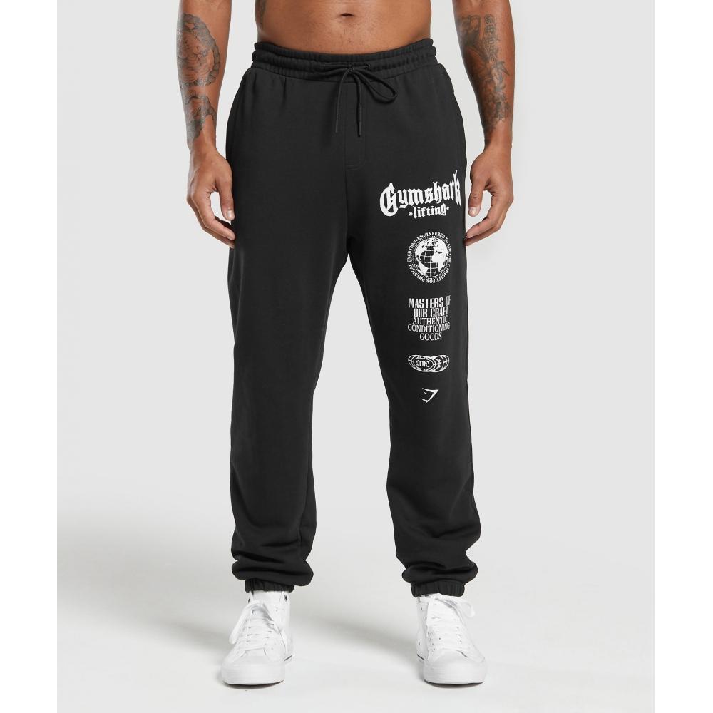 

Gymshark Global Lifting Oversized Pants Black A5a8k Bb2j XS