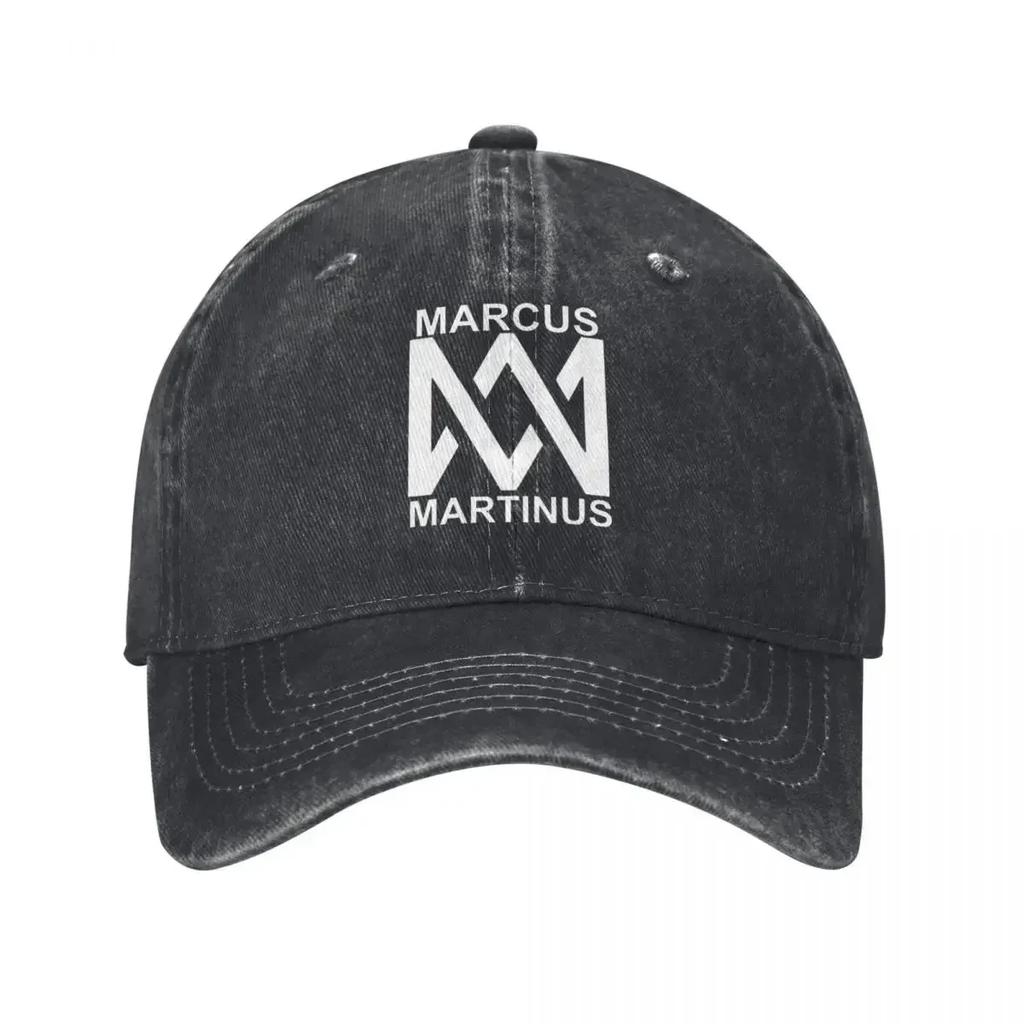 Marcus Martinus Twin Boys Unisex Women Baseball Caps Music Song Distressed Cotton Hats Cap Vintage Outdoor Activities Headwear