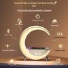 Wanhuo Smart Bluetooth Speaker with Wireless Charging & Ambient Night Light CN Plug (adapter Included) (CN Version)