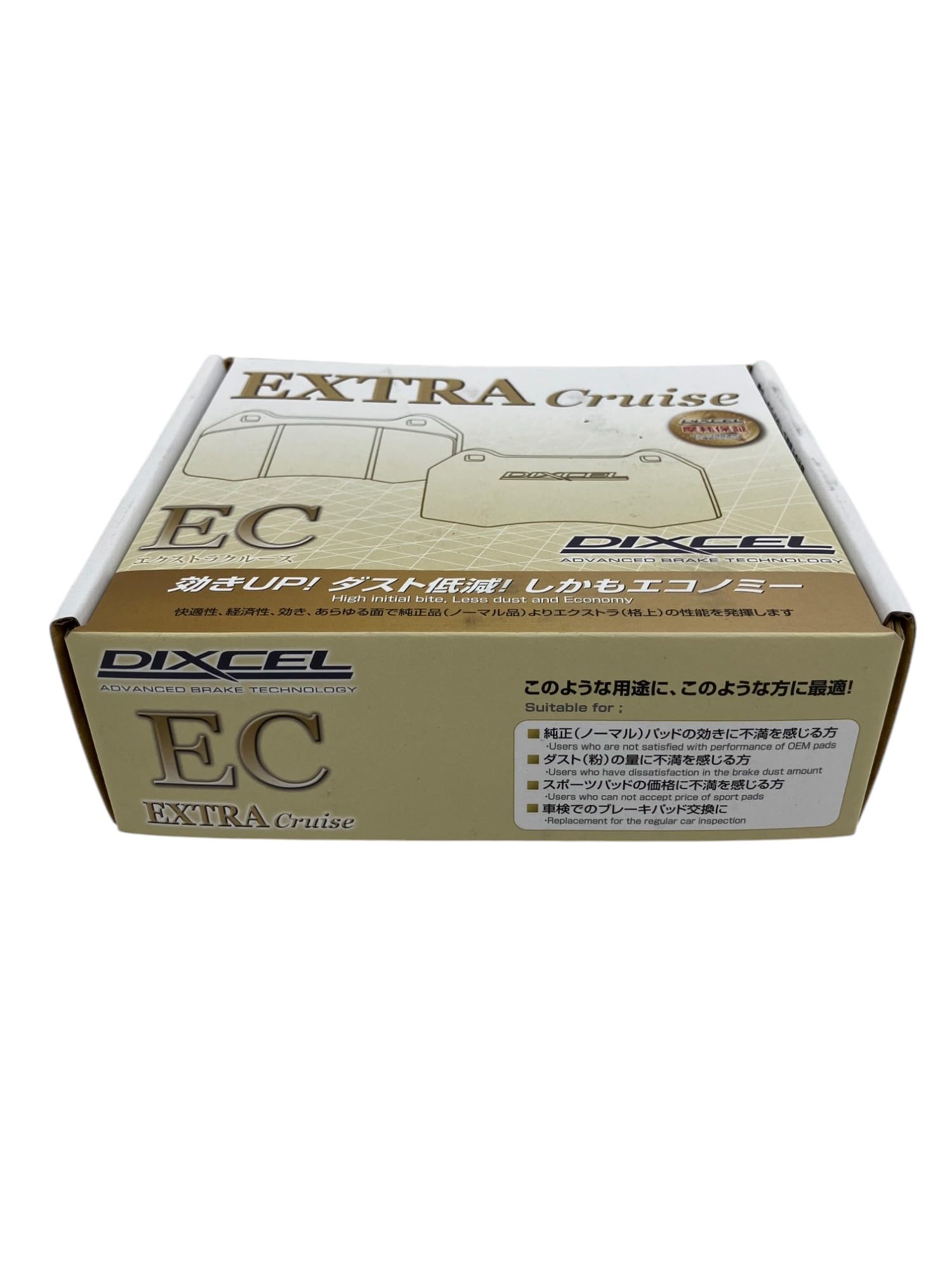

Тормозные колодки DIXCEL типа Extra Toyota [EC Cruise] (Фронт) Wish/Camry EC-311444 чёрный