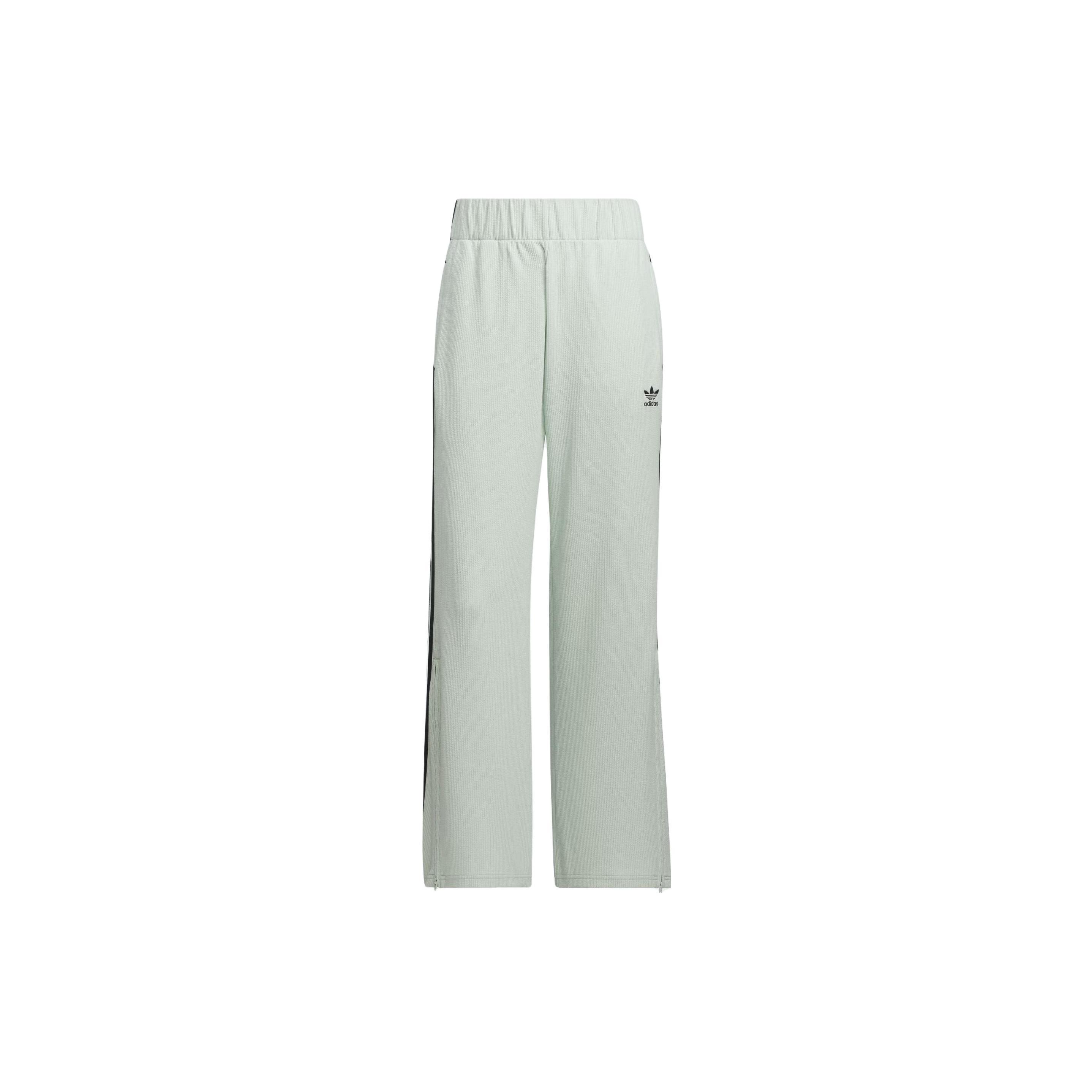 (WMNS) adidas originals Flared Pants  White Black  Women s IY7122 XL