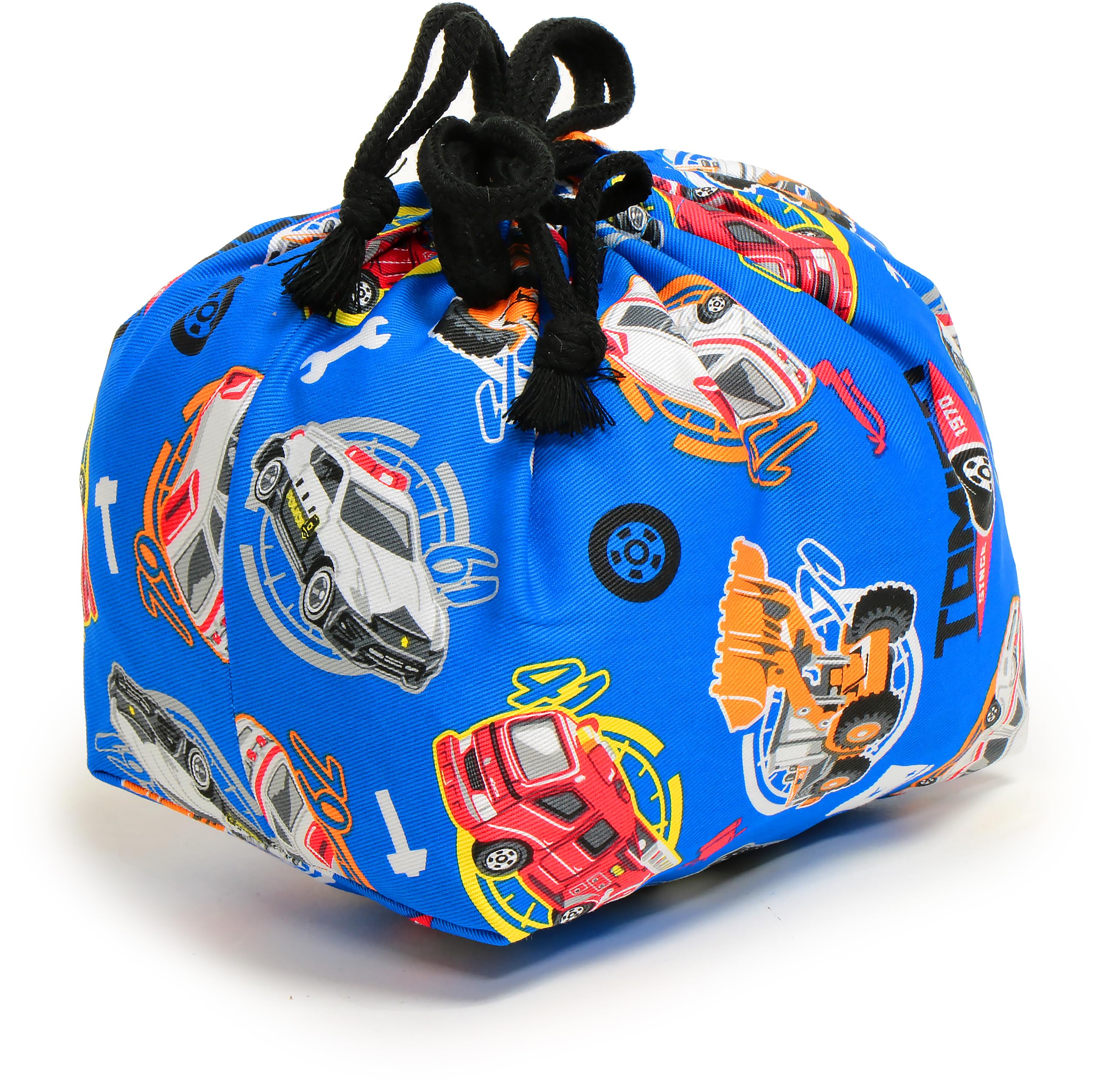 

Tomica Drawstring Lunch Bag for Kids, Blue