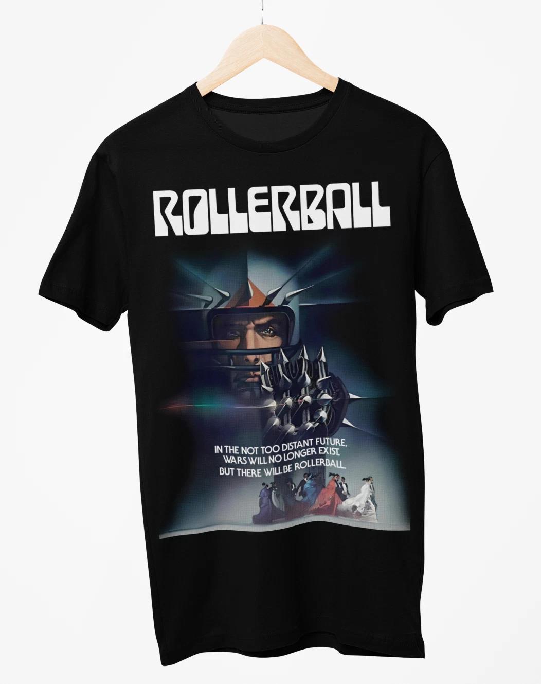 Rollerball 1975 Movie Poster T-Shirt 3XL