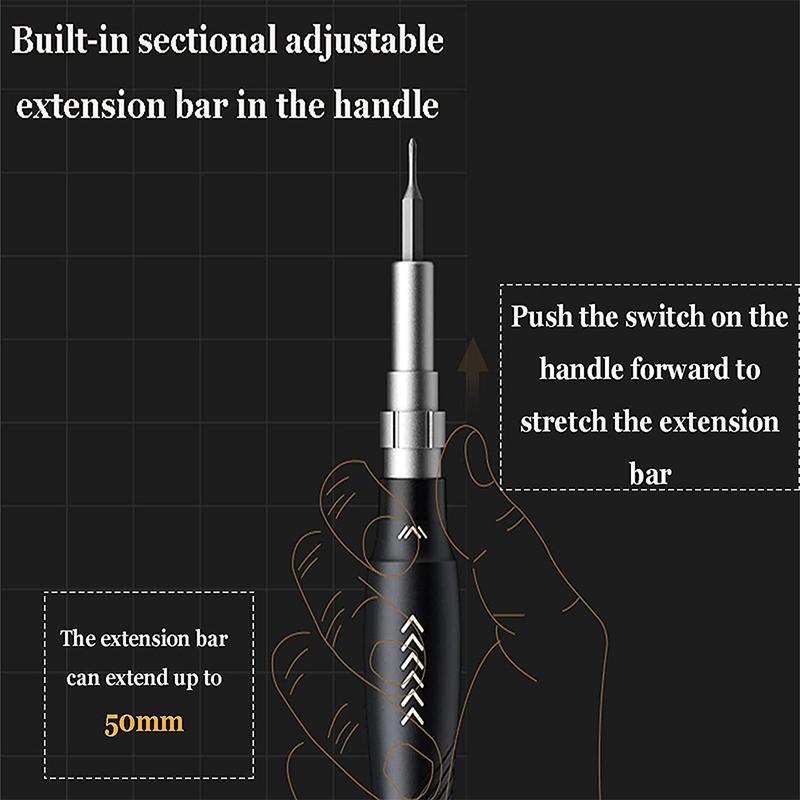 145 In 1 Precision Screwdriver Set Hex Phillip Magnetic Screw Driver Bits CR-V For Mobile Phone Tablet PC Repair Tool Kits