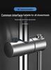 Adjustable Stainless Steel No-Drill Shower Arm and Head Holder
