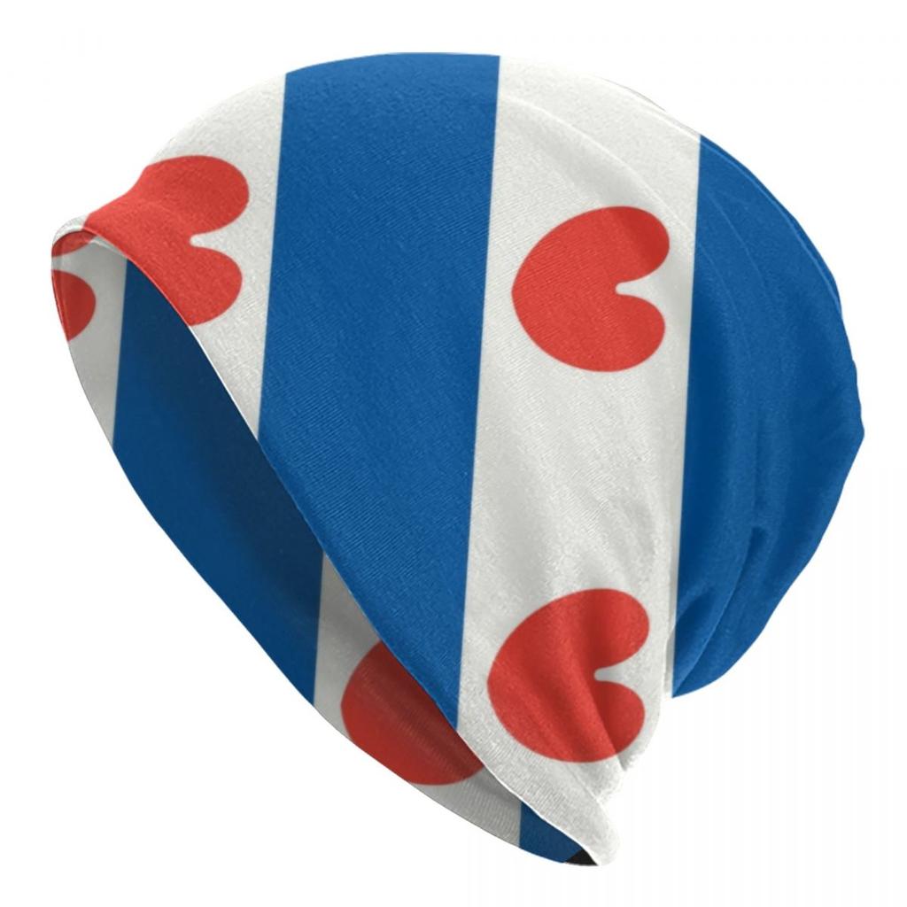 Netherlands Flag Bonnet Hats Street Knitting Hat For Unisex Women Warm Winter Holland Flag Skullies Beanies Caps