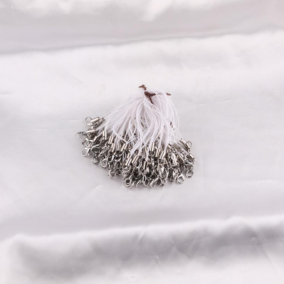 Multicolor Lobster Clasp Mobile Phone Lanyard - DIY Handmade Rope for Jewelry Accessories