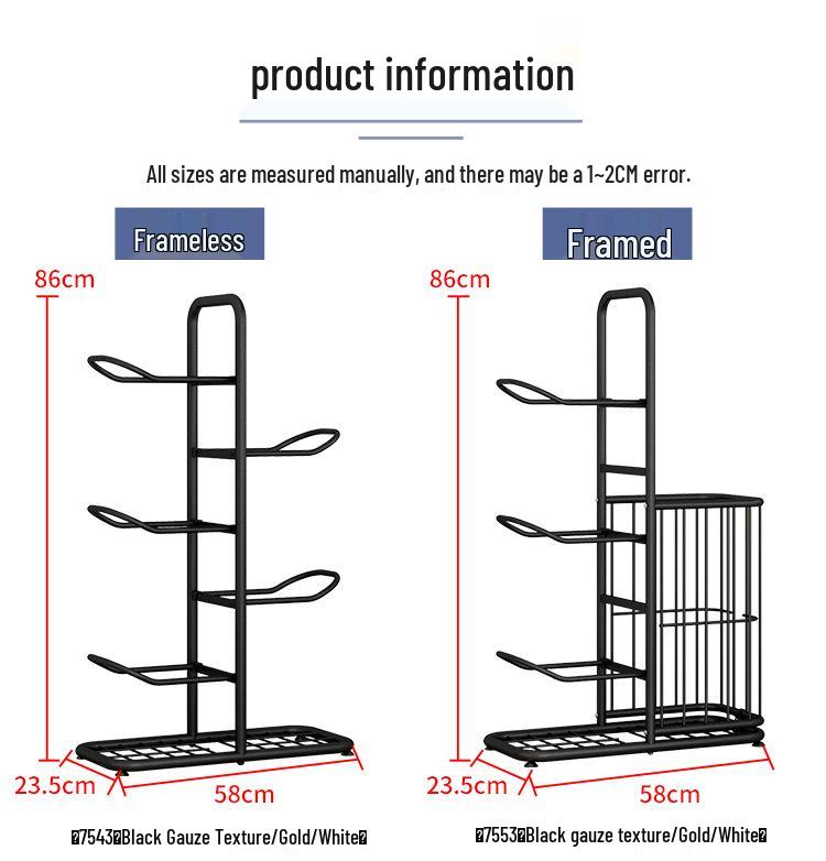 Multi-layer Iron Rack for Storing Kids' Sports Balls, Rackets & More