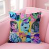 Anime Dandadan Japan Cushion Cover Inches Farmhouse Decor Home Throw Pillow Covers For Couch Decorations