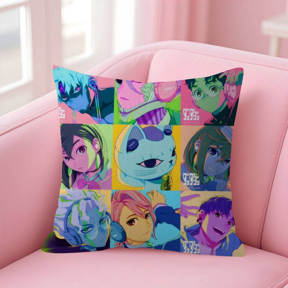 

Anime Dandadan japan Cushion Cover Inches Farmhouse Decor Home Throw Pillow Covers for Couch Decorations 30x30 cm
