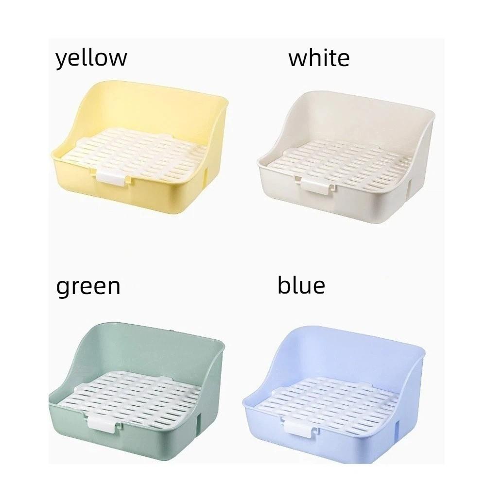 Stable Rabbit Toilet Splash-Proof Animal Potty Trainer Durable Pet Toilet Box  Pet Enclosure