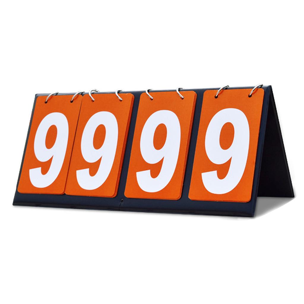 Tabletop Scoreboard Flippers Sports Competition Score Board MultiSport Score Flip Scoreboard Score Keepers Easily Use