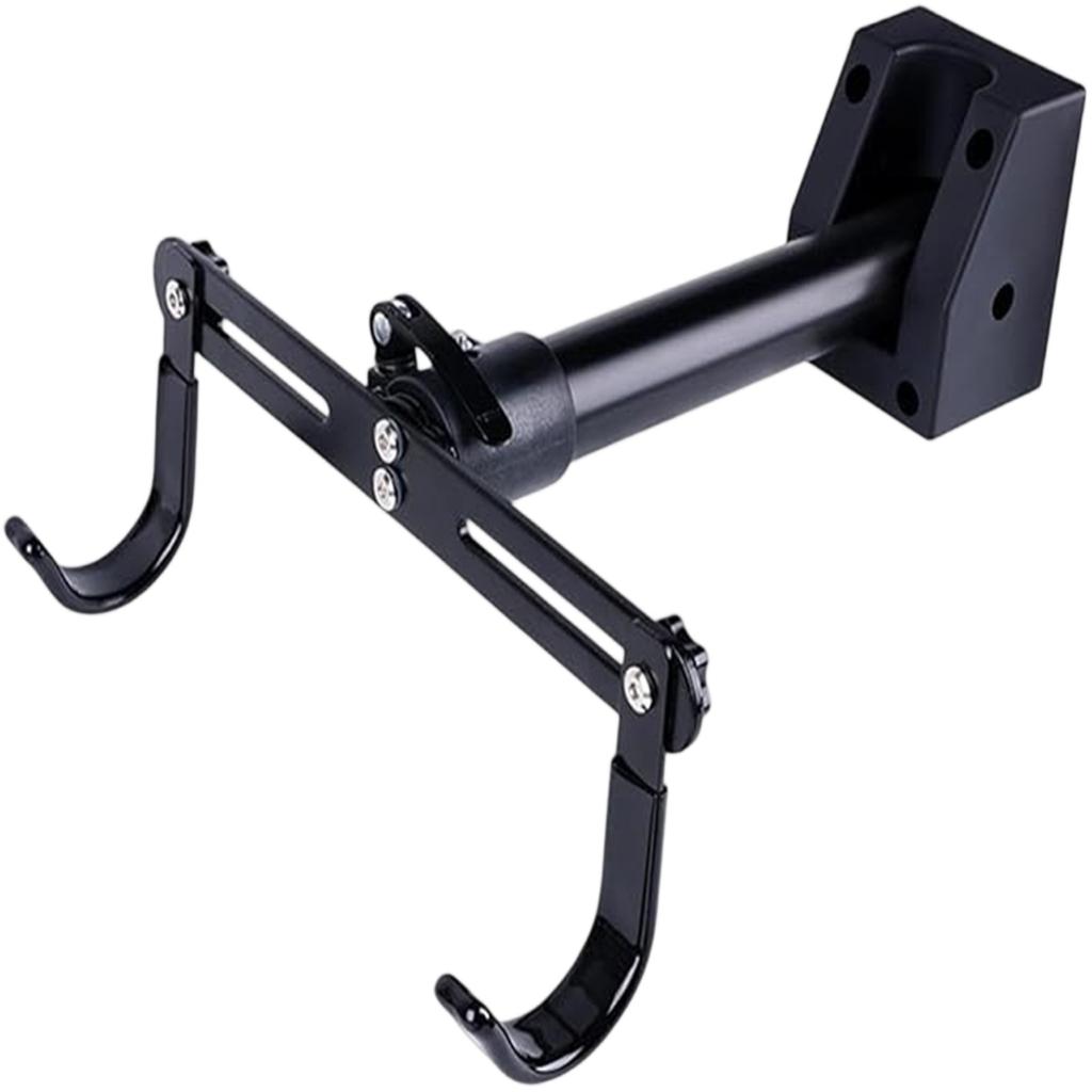 Wall Mount Bike Rack – Adjustable Aluminum Alloy Trailer Frame for Mountain & Road Bikes, Space-Saving Parking Bracket