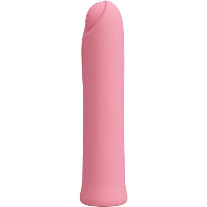 Vibromasseur - PRETTY LOVE - Curtis Mini - 12 Vibration - Silicone - Rose