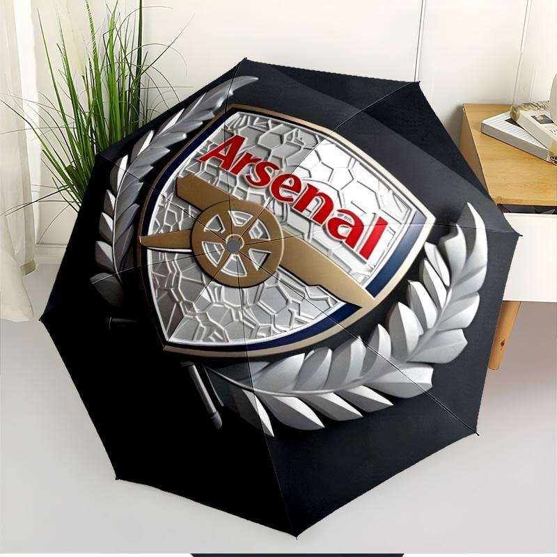 football team.C Print Automatic Open Close Umbrella, Portable Foldable Umbrella, for Outdoor Commute Camping Trip, Ideal Birthday Gift