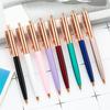 6Pieces Retractable Ballpoint Pen Office Writing Pen Signature Pen Smooth to Write Guest Sign In Pen for Hotel Reception