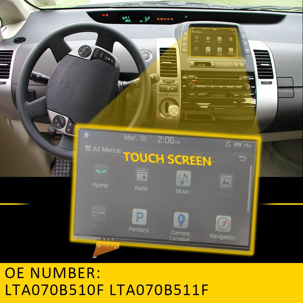 Touch Screen Digitizer Car Radio DVD Player GPS Navigation For Toyota Prius Lexus RX300 RX330 RX350 RX400h GS300 GS350 GS430