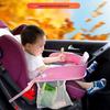 Waterproof Car Child Seat Tray - Kids' Toy Storage & Dining Table