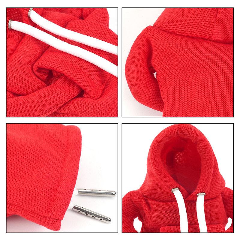 Universal Car Gear Shift Knob Cover Cute Mini Hoodie Auto Shifter Stick Protector Funny Interior Decor Accessories