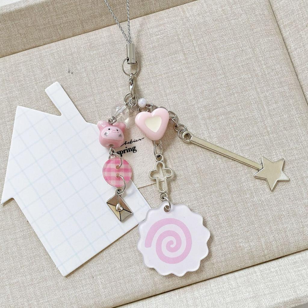 Camera Accessory Beaded Keyring with Strong Hook Travel Safety Key Holder Suitable for Backpack or Photography Gear