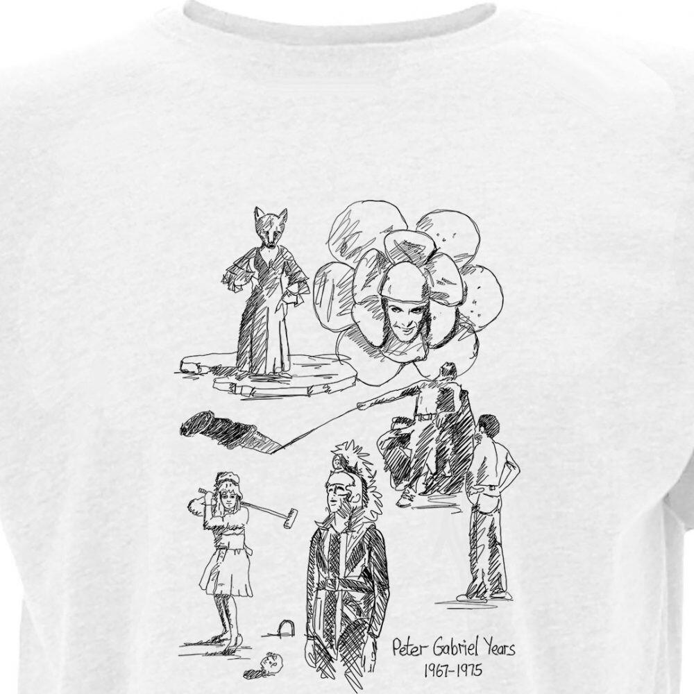 

Genesis – The Peter Gabriel Years T-shirt Unisex Short Sleeve Men Women Unisex T-Shirt S