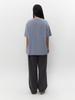 TUOMIO Star Graphic Oversized T-Shirt [Baby Blue]
