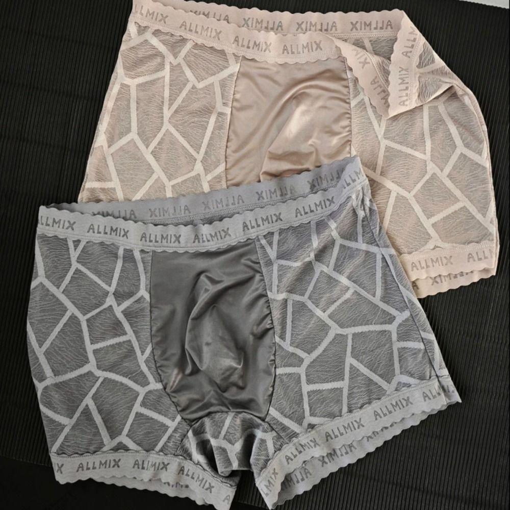 Low Waist Lace Shorts Boxers Underpants Underwear for Men Creative Men Boxer Briefs  Men