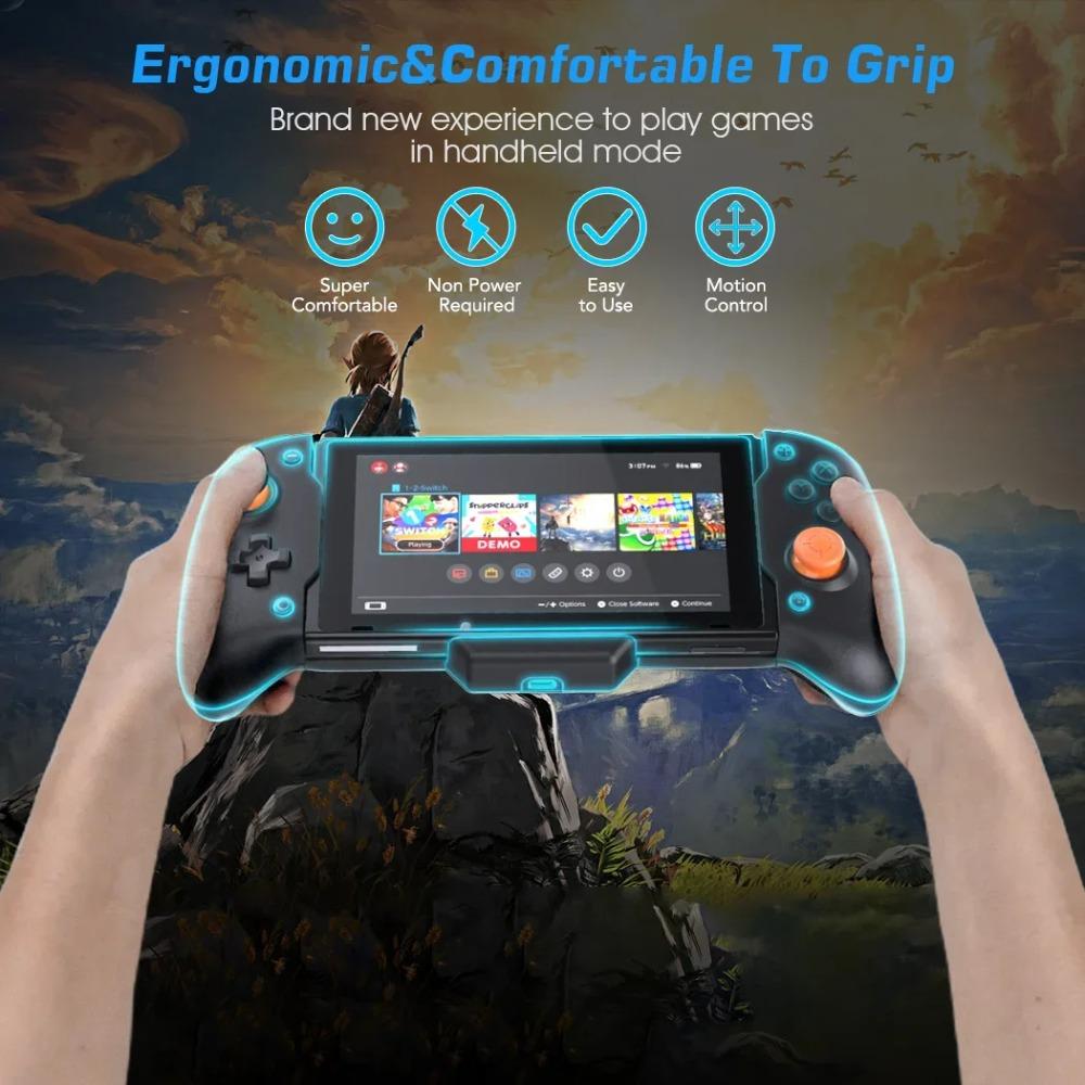 NEW  for Switch Gamepad NS Palmer Grip Handle Plug and Play S Fast Ship Grip Handle Handle Non-slip Handle Bracket