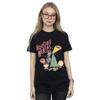 DC Comics Womens/Ladies Justice League Holiday Heroes Cotton Boyfriend T-Shirt