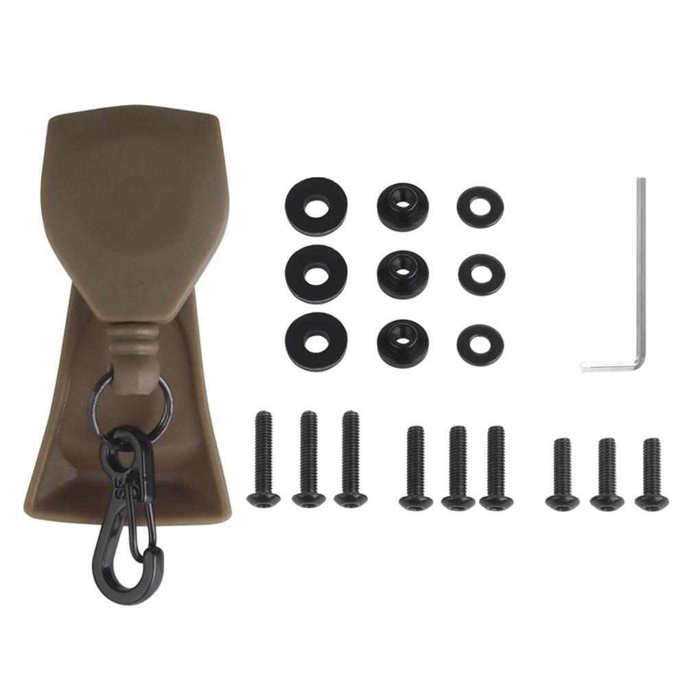 Anti-lost Rope 360 Rotation NVG Mount Safety Lanyard Night Vision Goggles Anti-fall Telescopic Rope for Fixed Night Vision Model