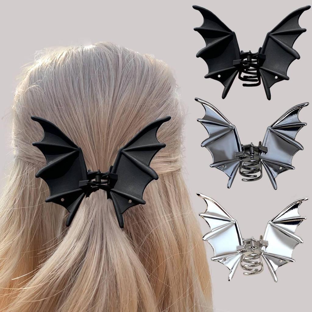 Luxury Metal Claw Hair Clip: Retro Shark Style for Halloween & Party Hairstyles