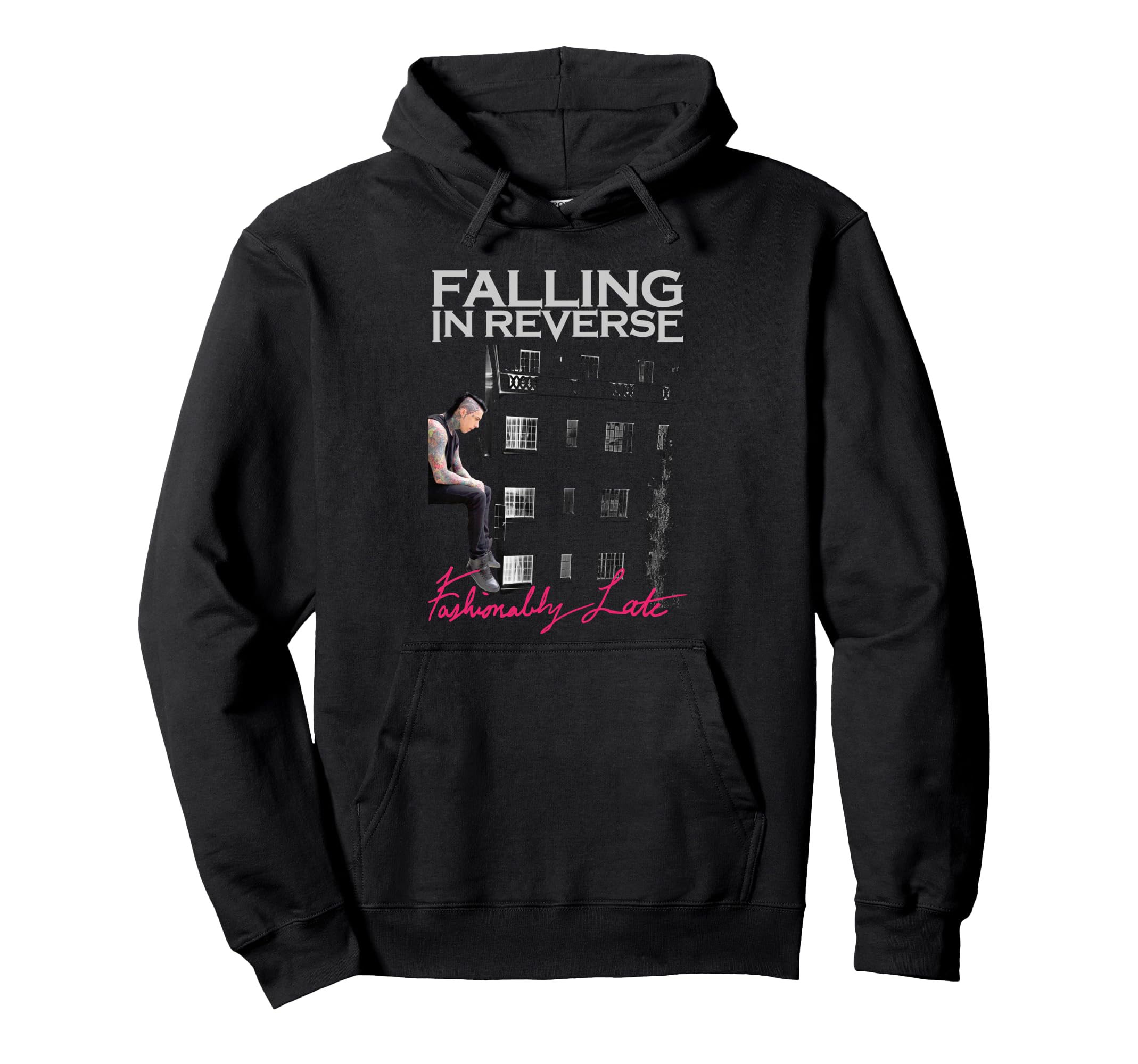 Falling in Reverse - Официальный мерч - Худи  Модно опоздавший