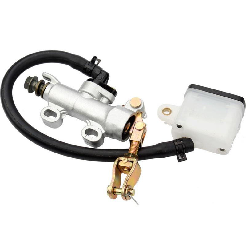 Rear Foot Brake Master Cylinder Large Capacity For 50-250cc ATV Quad Motorcycle