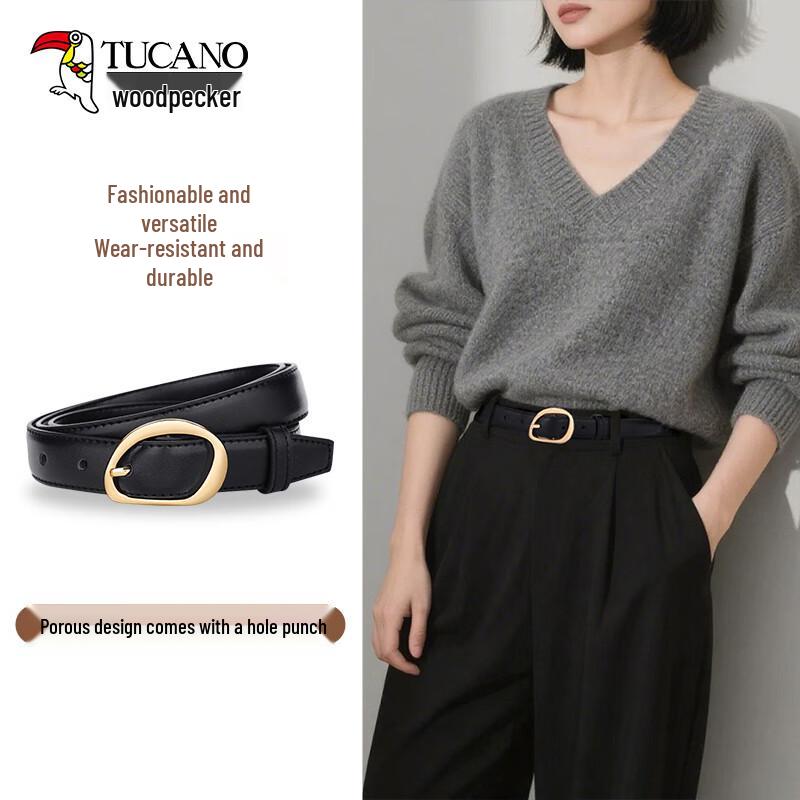 TUCANO Women s Casual Pin Buckle Belt 105cm
