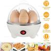 Cuoci uova smart, Cuoci uova bianco, Bollitore elettrico per uova, Mini cuoci uova multifunzione, Vaporiera, Affogauova per uso in cucina