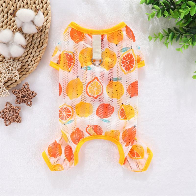 

Breathable Mesh Four-Legged Suit for Small & Medium Dogs and Cats - Spring/Summer L