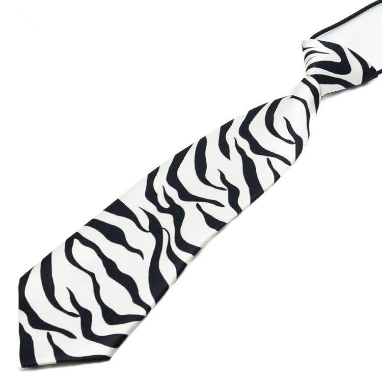 Kinderanzug Businessuniform Bedruckte Gestreifte Krawatte Gummiband Auftrittsgala Kinder Baby Accessoires