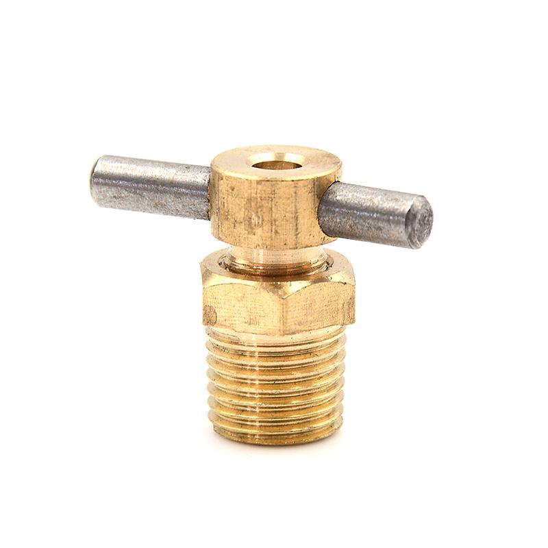 1/4'' Npt Brass Drain Valve For Air Compressor Tank Replacement Part