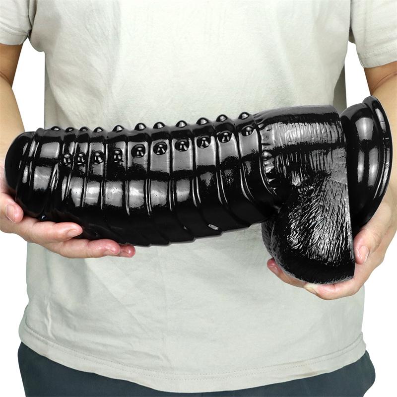 9,8 cm Giant Anal Expansion Expansion Heteroseksuell Giant Anal Plug Simulering Penis Penis Ekstra stor diameter Voksenprodukter