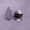 1PC The Soviet Space Dog Brooch Space Satellite Astronaut Dog The First Space Travel Dog Pin
