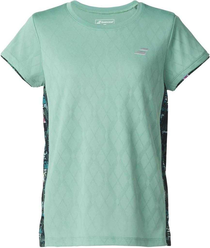 Babolat Women Tennis Wear Pure Short Sleeve Game Shirt BWG5373 2025FW