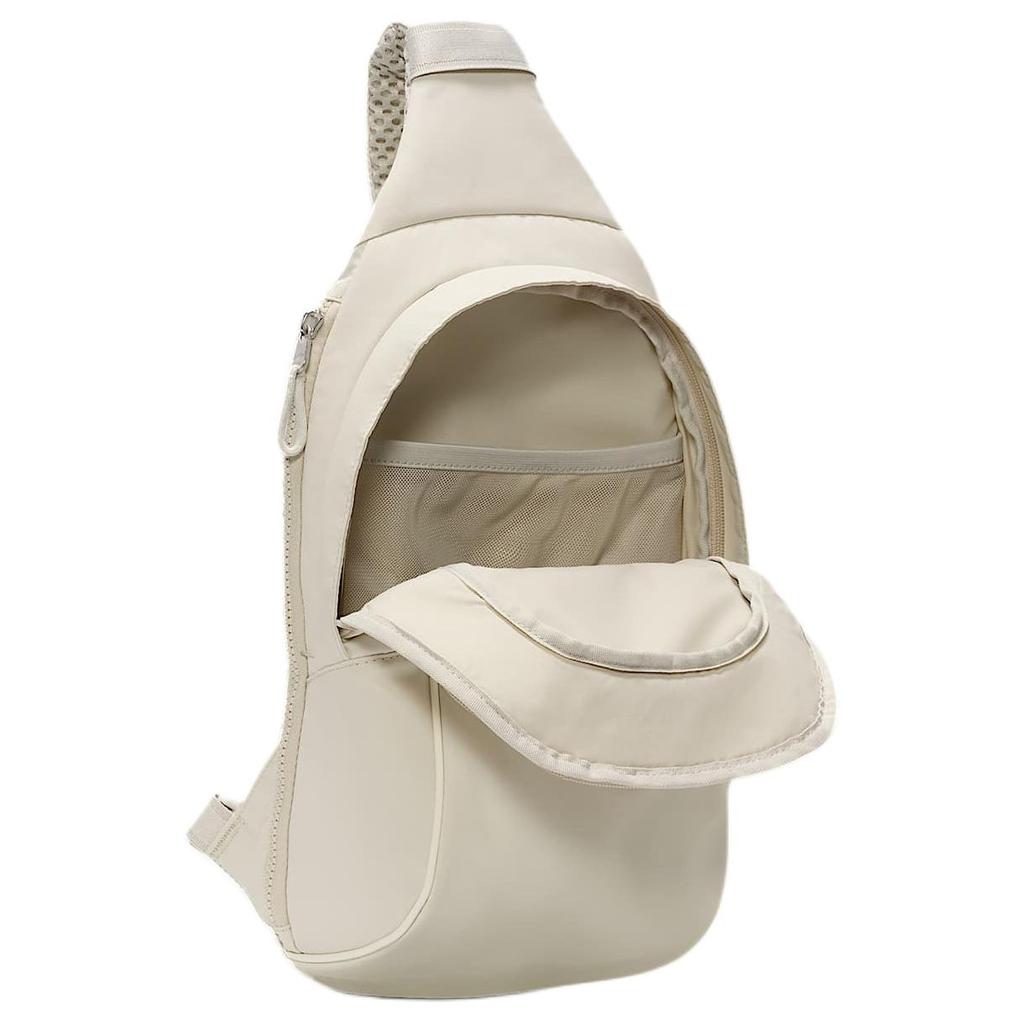 New Nike Essentials Fabric Sling Bag Unisex Beige DJ9796-072