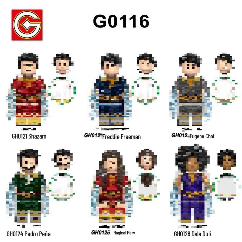 English Series Shazam Building Blocks Figure – Model G0116